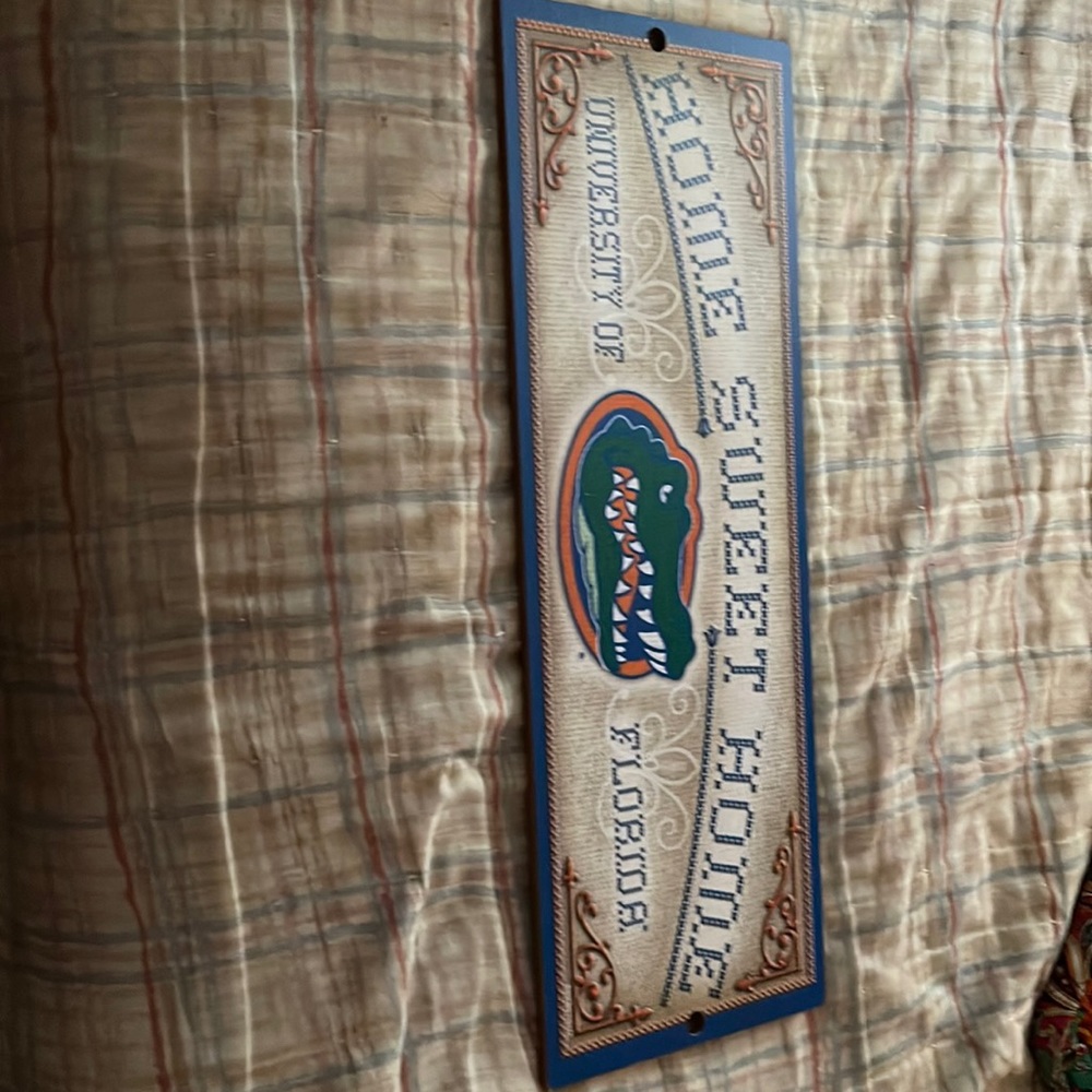 University of Florida- wall sign.